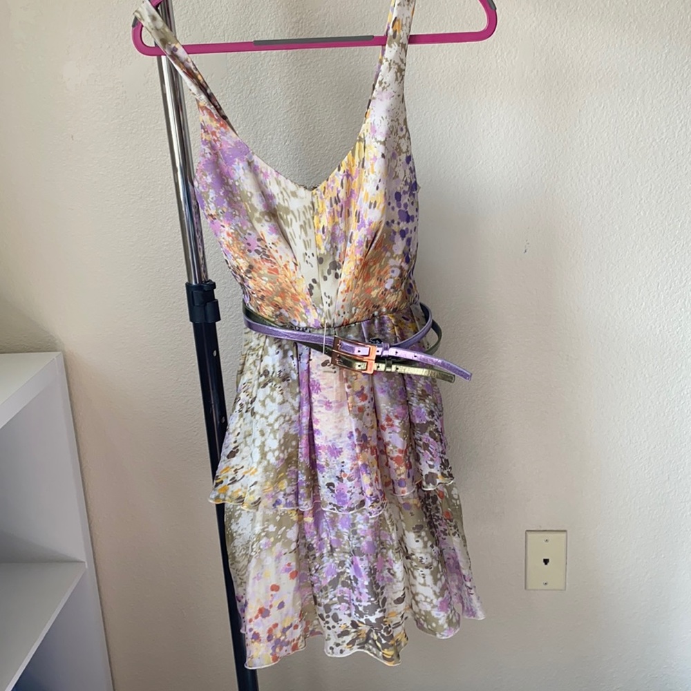 ABS by Allen Schwartz Watercolor Dress Size 6